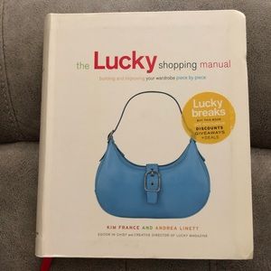 4/$10 The Lucky shopping manual.  320 pages.                Used Book
